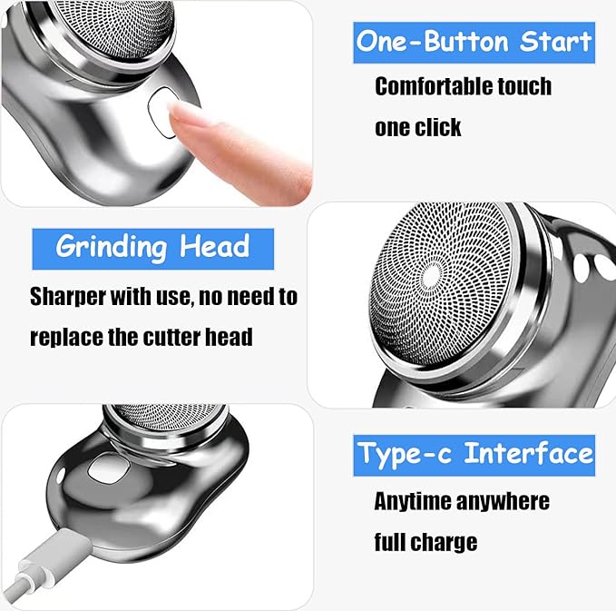 Portable Mini Electric Shaver Machine