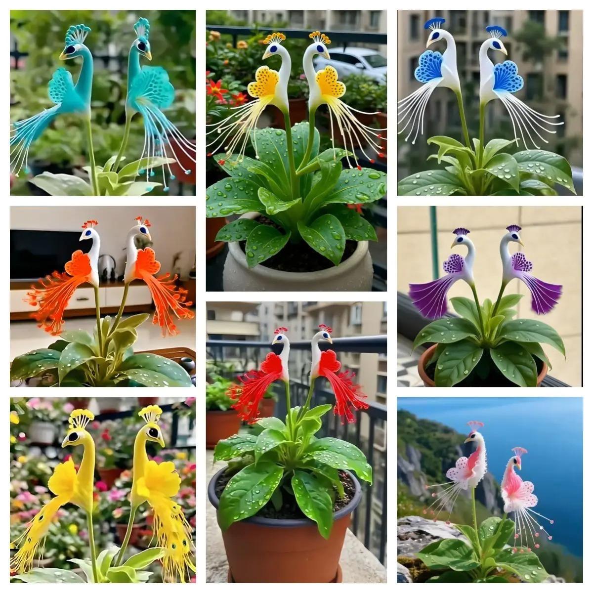 Vibrant Peacock Flower Seeds (Buy1 Get1 Free)