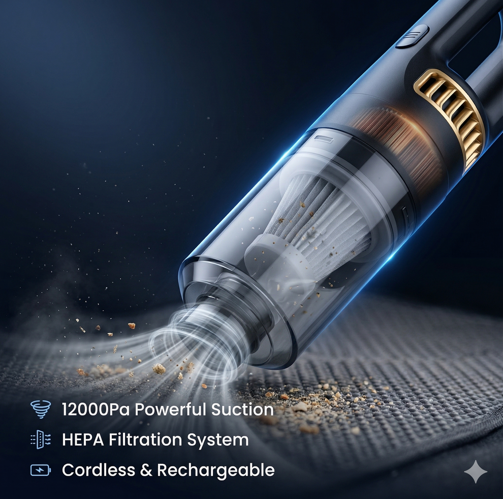 Air Duster Wireless 2 in 1 Vacuum Cleaner